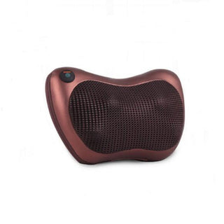 Deluxe electric infrared heating neck and body massage pillow with kneading action for car and home use 5 of 13