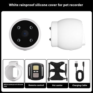 GPS Pet Tracker Collar with Camera: Real-time location, wide-angle video recording, and motion detection for dogs and cats 2 of 9