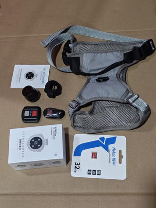 GPS Pet Tracker Collar with Camera: Real-time location, wide-angle video recording, and motion detection for dogs and cats 3 of 9