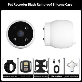 GPS Pet Tracker Collar with Camera: Real-time location, wide-angle video recording, and motion detection for dogs and cats 8 of 9