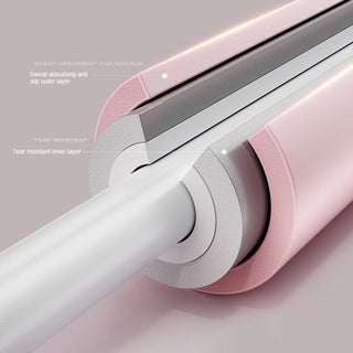 Positive Cross Body Stick for self-massage and stretching, featuring a stainless steel and foam construction with a unique cross-body design to target back, shoulders, and hips 4 of 8