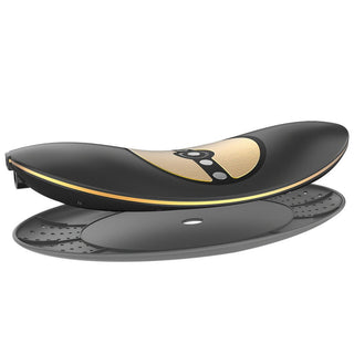 Portable heated smart massage pillow with ergonomic design for full-body relaxation and lumbar support. Ideal for home and on-the-go use.