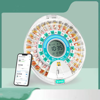Smart Pill Box with Bluetooth: Intelligent medicine reminder and tracker for improved medication adherence and health 1 of 5