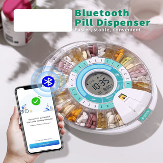 Smart Pill Box with Bluetooth: Intelligent medicine reminder and tracker for improved medication adherence and health 3 of 5