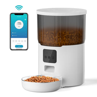 Smart WiFi 4L Automatic Pet Feeder: App-controlled, portion control for cats and dogs, ensuring timely and precise feeding 10 of 10