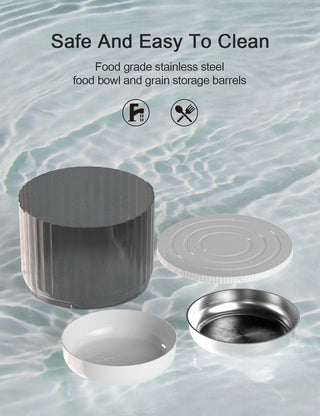 Smart WiFi 4L Automatic Pet Feeder: App-controlled, portion control for cats and dogs, ensuring timely and precise feeding 5 of 10
